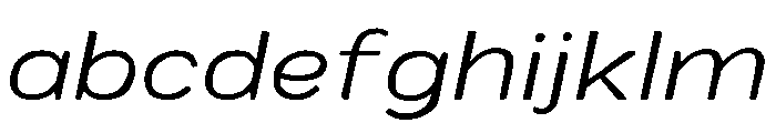 Colby Wide Light Italic FONT