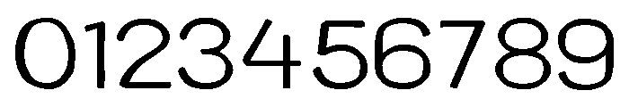 Colby Wide Light Font OTHER CHARS