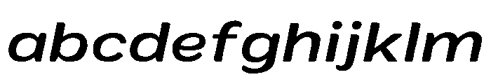 Colby Wide Medium Italic FONT