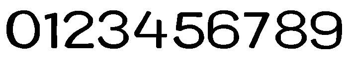 Colby Wide Regular Font OTHER CHARS