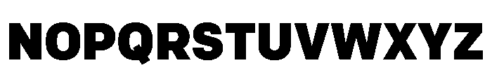 Colfax Black Font UPPERCASE