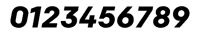 Colfax Bold Italic Font OTHER CHARS