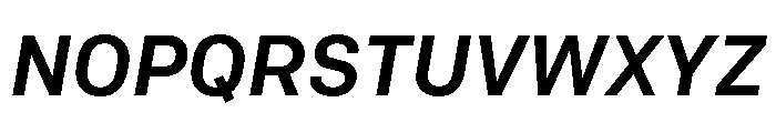 Colfax Medium Italic Font UPPERCASE