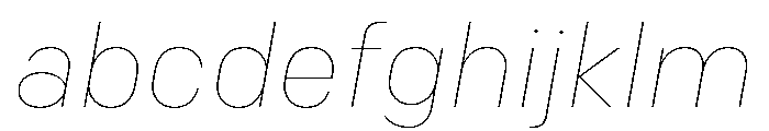 Colfax Thin Italic FONT