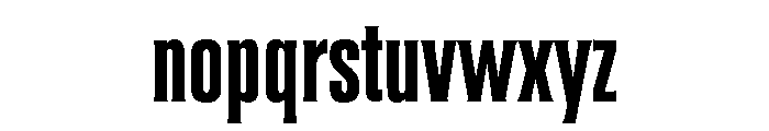 Coliseum Bold Font LOWERCASE