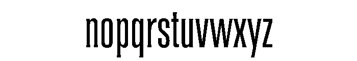 Coliseum Book Font LOWERCASE
