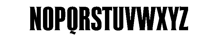 Coliseum Extra Bold Font UPPERCASE