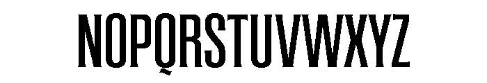 Coliseum Medium Bold Font UPPERCASE