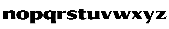 Collier Black Font LOWERCASE