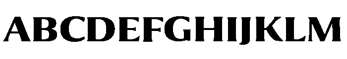 Collier Bold Font UPPERCASE