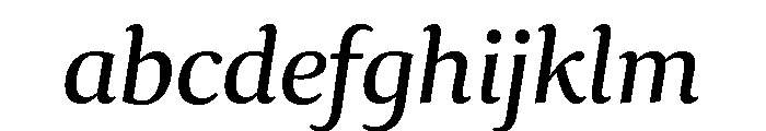 Collier Book Italic FONT