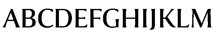 Collier Book Font UPPERCASE