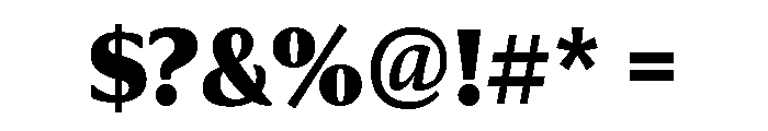Collier Compressed Black Font OTHER CHARS