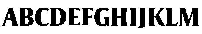 Collier Compressed Bold Font UPPERCASE