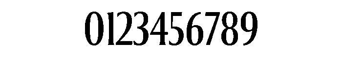 Collier Compressed Book Font OTHER CHARS
