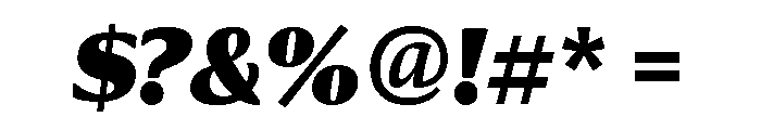 Collier Compressed Extra Black Italic Font OTHER CHARS