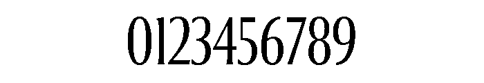 Collier Compressed Extra Light Font OTHER CHARS