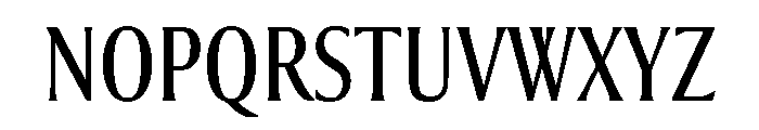 Collier Compressed Light Font UPPERCASE