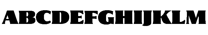 Collier Compressed Ultra Font UPPERCASE