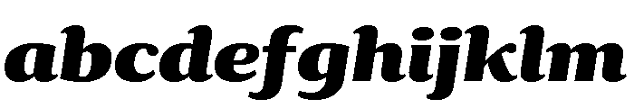 Collier Condensed Black Italic FONT