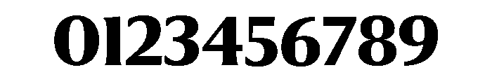 Collier Condensed Bold Font OTHER CHARS