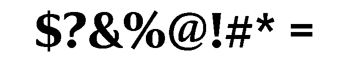Collier Condensed Bold Font OTHER CHARS