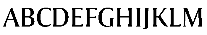 Collier Condensed Book Font UPPERCASE