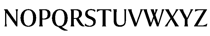 Collier Condensed Book Font UPPERCASE