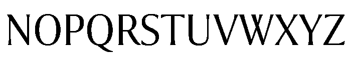 Collier Condensed Extra Light Font UPPERCASE