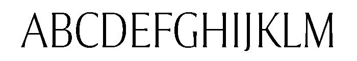 Collier Condensed Extra Thin Font UPPERCASE