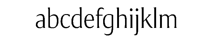 Collier Condensed Extra Thin FONT