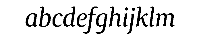 Collier Condensed Light Italic FONT