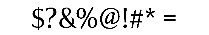 Collier Condensed Light Font OTHER CHARS