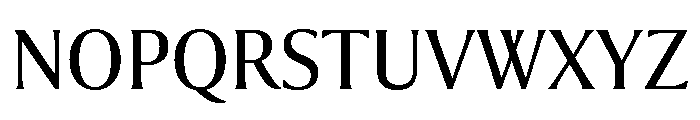 Collier Condensed Light Font UPPERCASE