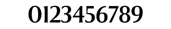 Collier Condensed Regular Font OTHER CHARS