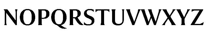 Collier Condensed Regular Font UPPERCASE