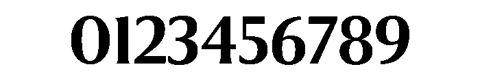 Collier Condensed Semi Bold Font OTHER CHARS
