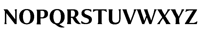 Collier Condensed Semi Bold Font UPPERCASE