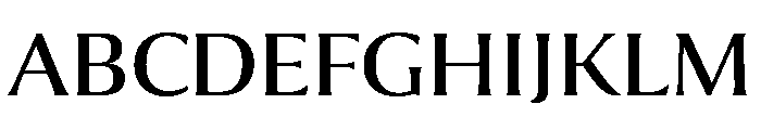 Collier Extended Book Font UPPERCASE
