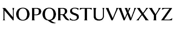 Collier Extended Book Font UPPERCASE