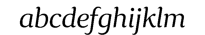 Collier Extended Extra Light Italic FONT