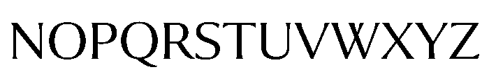 Collier Extended Extra Light Font UPPERCASE