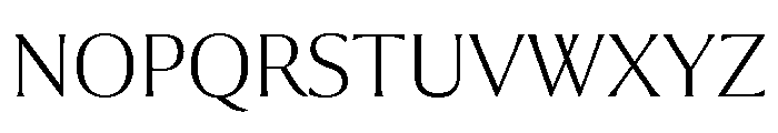 Collier Extended Extra Thin Font UPPERCASE