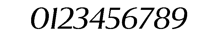 Collier Extended Light Italic Font OTHER CHARS