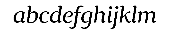 Collier Extended Light Italic FONT