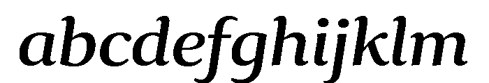 Collier Extended Regular Italic FONT