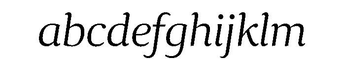 Collier Extended Thin Italic FONT