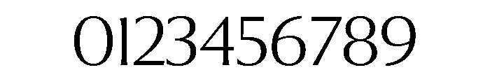 Collier Extended Thin Font OTHER CHARS