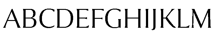 Collier Extended Thin Font UPPERCASE