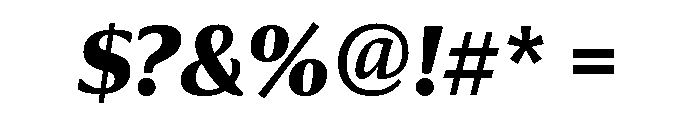 Collier Extra Condensed Extra Bold Italic Font OTHER CHARS